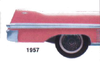 1957 Cadillac Fin